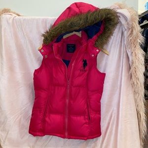 USPA PINK VEST